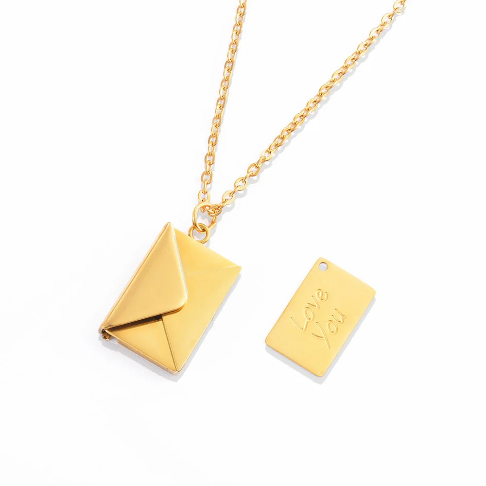 The Love Letter Locket Necklace