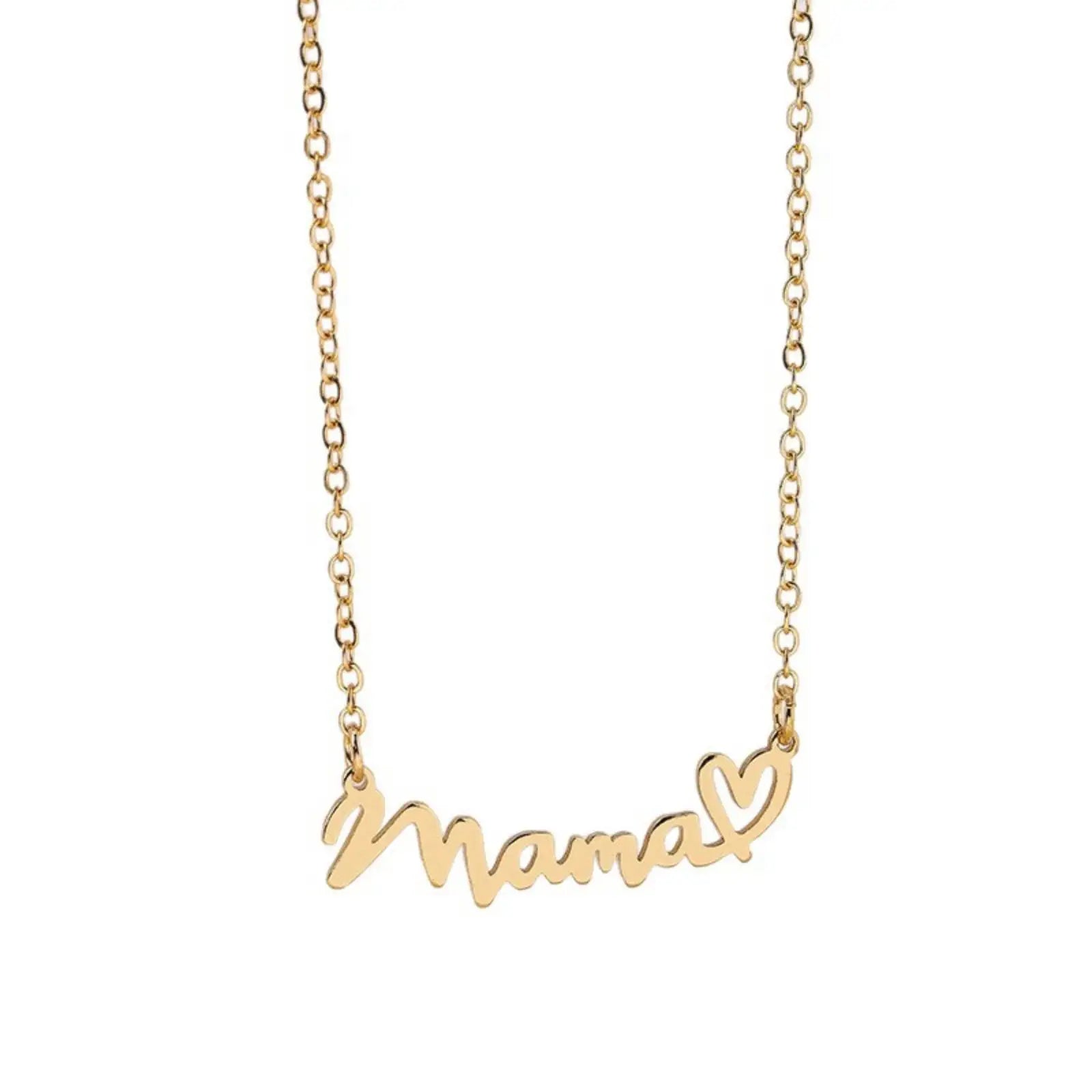 Mother's Day Mama Pendant Necklace