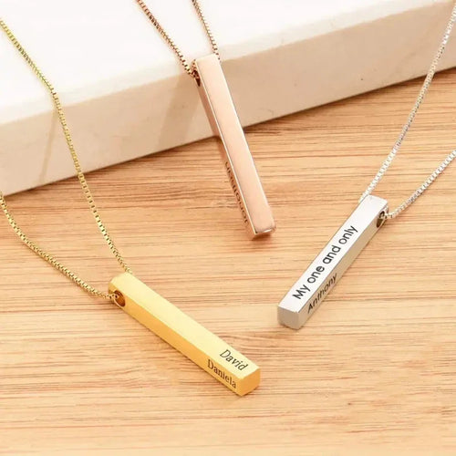 The Bar Pendant Necklace