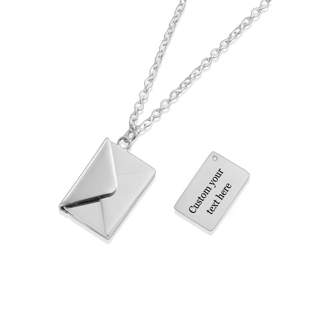 The Love Letter Locket Necklace