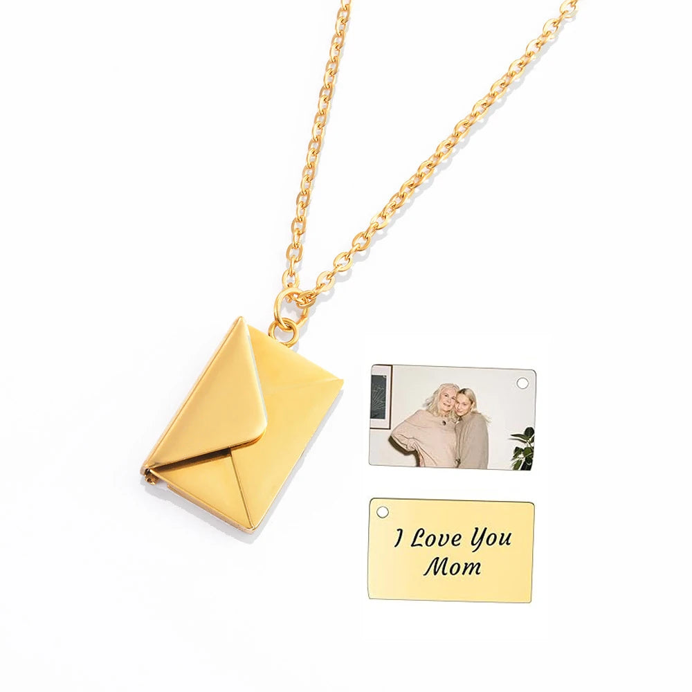 The Love Letter Locket Necklace